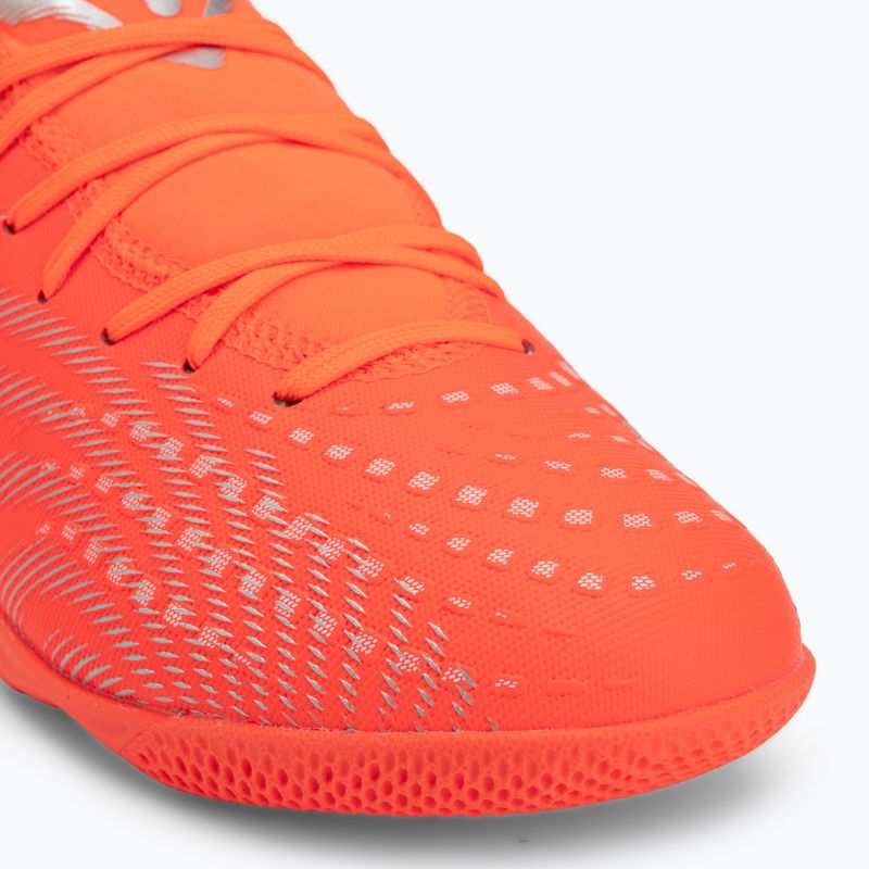 Kopačky PUMA Future 9 Play IT glowing red/puma white/puma black/puma silver 7