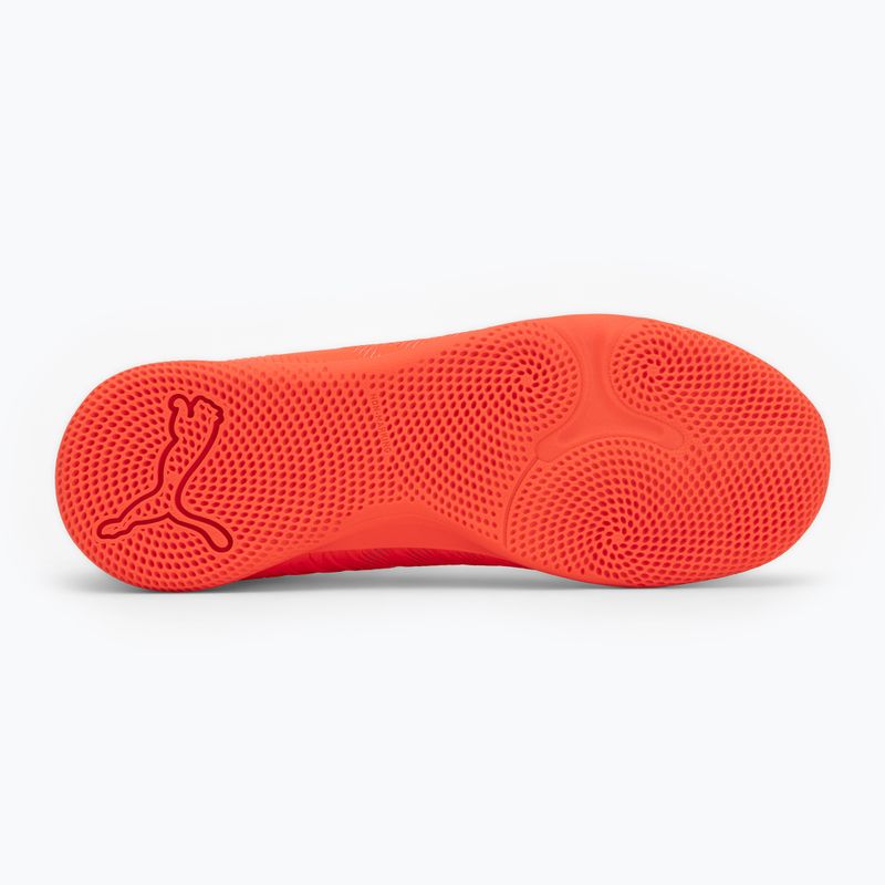 Dětské kopačky PUMA Future 9 Play IT Jr glowing red/puma white/puma black/puma silver 4