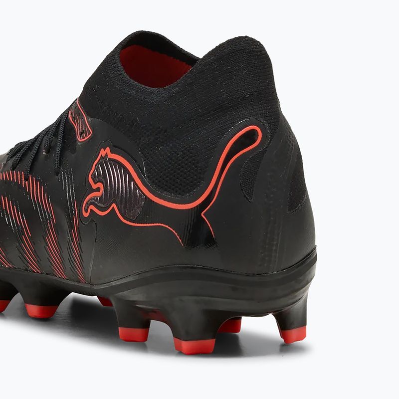 Dětské kopačky PUMA Future 9 Pro FG/AG Jr puma black/puma white/blue jewel 13