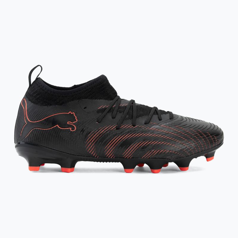 Dětské kopačky PUMA Future 9 Match FG/AG Jr puma black/glowing red/strong grey 2