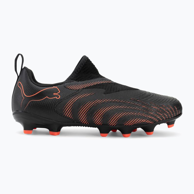 Dětské kopačky PUMA Future 9 Match LL FG/AG Jr puma black/glowing red/strong grey 2