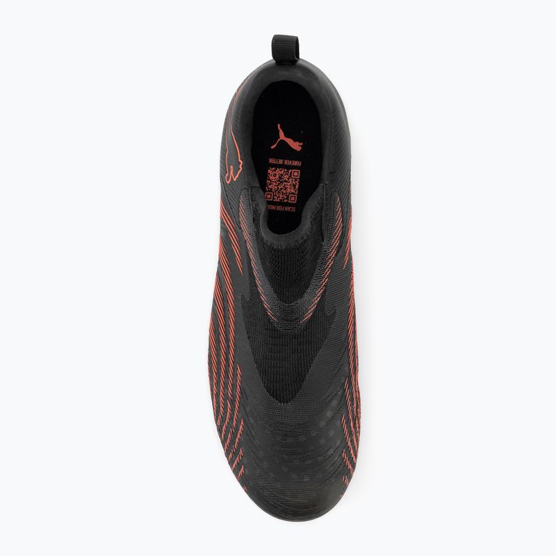 Dětské kopačky PUMA Future 9 Match LL FG/AG Jr puma black/glowing red/strong grey 5