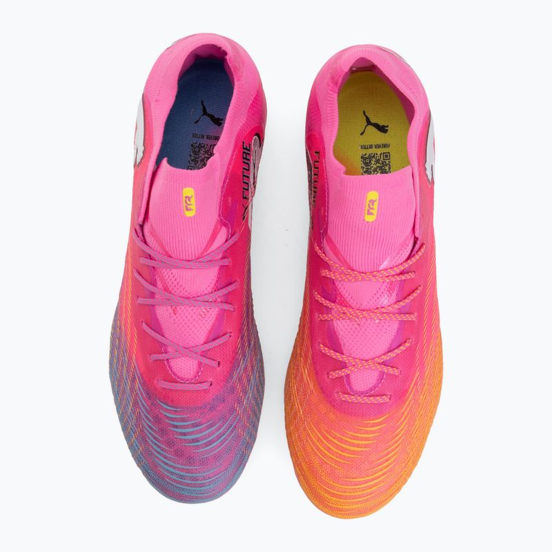 Kopačky PUMA Future 9 Fusion FG/AG poison pink/sun stream/bright aqua/puma wht 5
