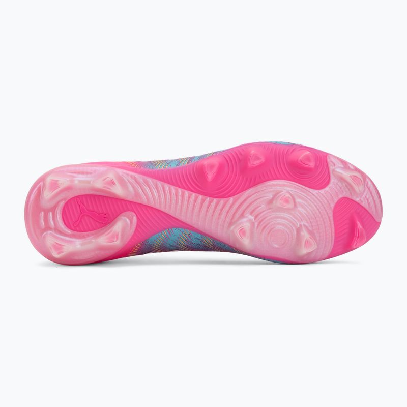 Kopačky PUMA Future 9 Pro FG/AG poison pink/sun stream/bright aqua/puma white 4