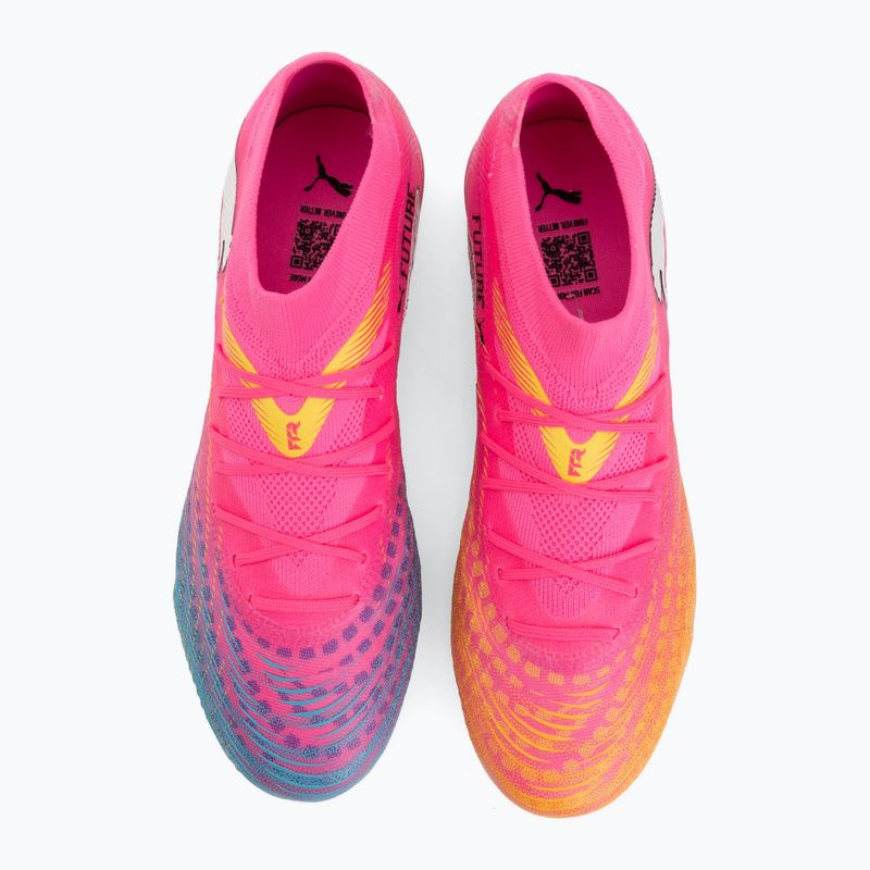 Kopačky PUMA Future 9 Match FG/AG poison pink/puma wht/sun stream/bright aqua/puma blk 5