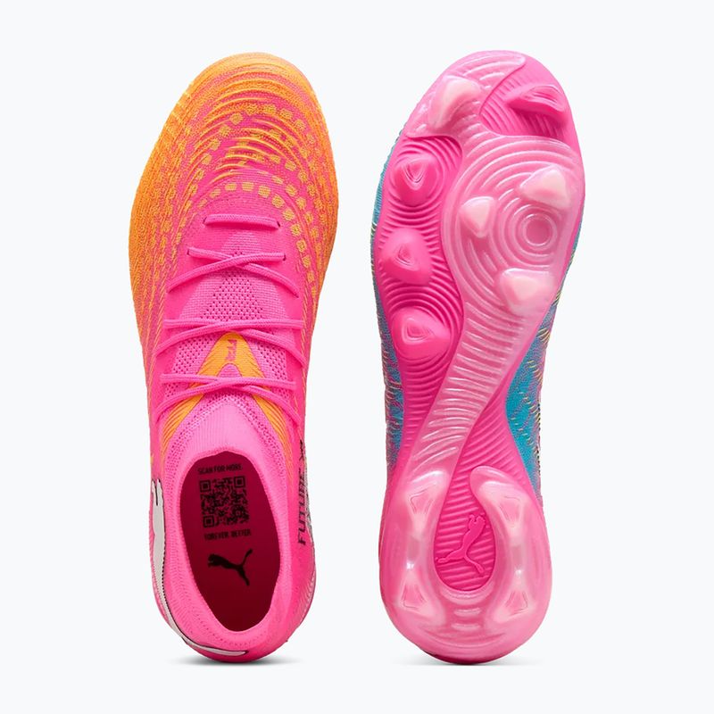 Kopačky PUMA Future 9 Match FG/AG poison pink/puma wht/sun stream/bright aqua/puma blk 3