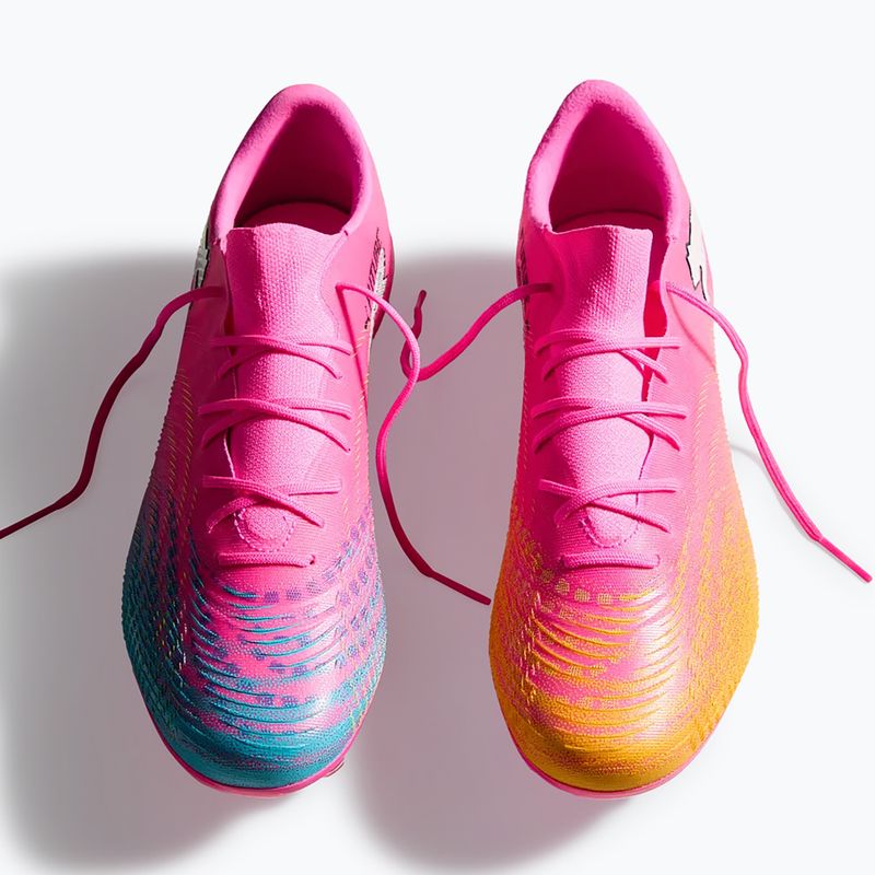 Kopačky PUMA Future 9 Match Fusion FG/AG poison pink/puma white/sun stream/bright aqua/puma black 5