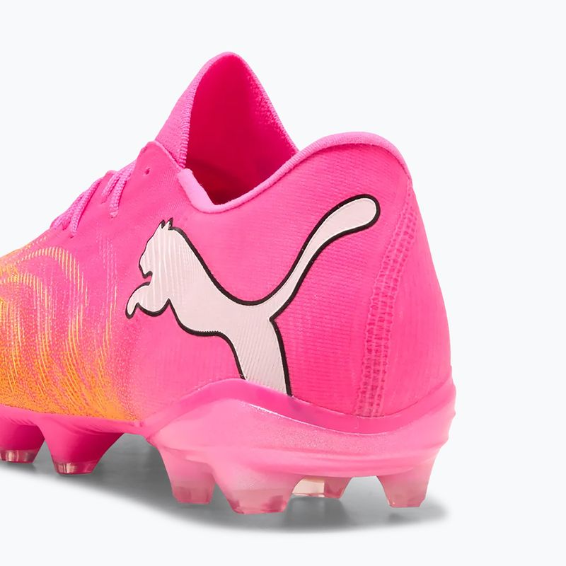 Kopačky PUMA Future 9 Match Fusion FG/AG poison pink/puma white/sun stream/bright aqua/puma black 6