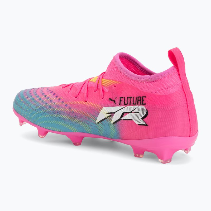 Dětské kopačky PUMA Future 9 Match FG/AG Jr poison pink/puma wht/sun stream/bright aqua/puma blk 3