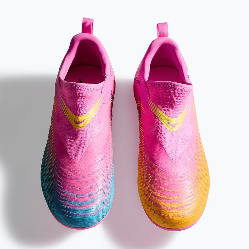 Dětské kopačky PUMA Future 9 Match LL FG/AG Jr poison pink/puma wht/sun stream/bright aqua/puma blk 5
