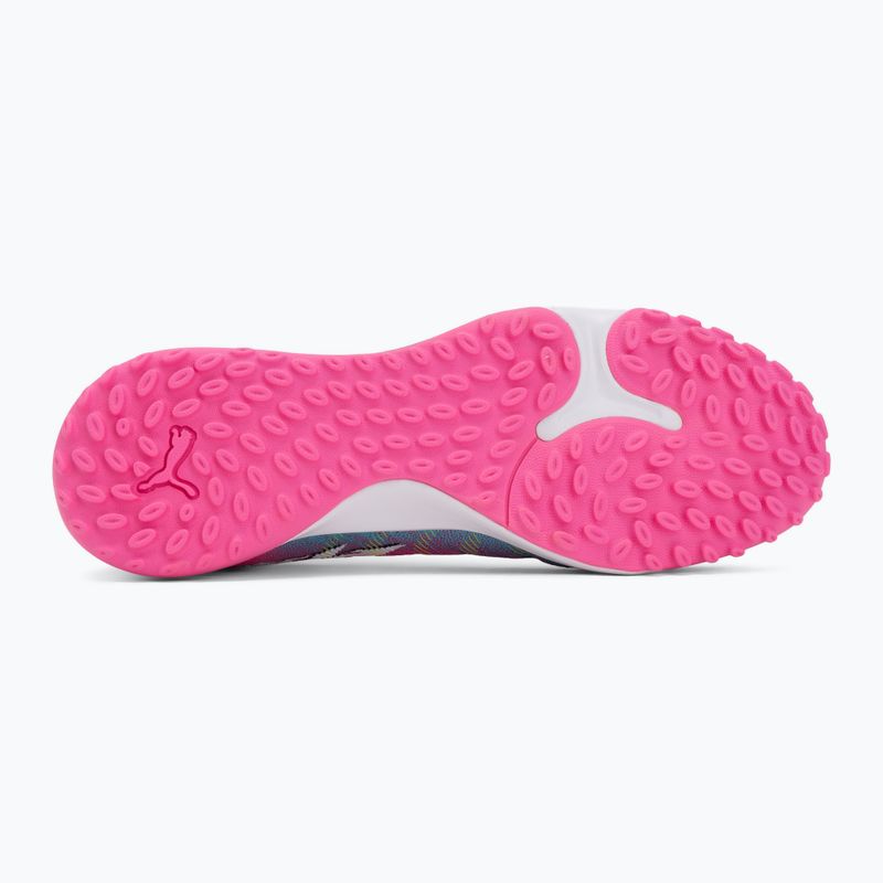 Kopačky PUMA Future 9 Match TT poison pink/puma white/sun stream/bright aqua/puma black 4