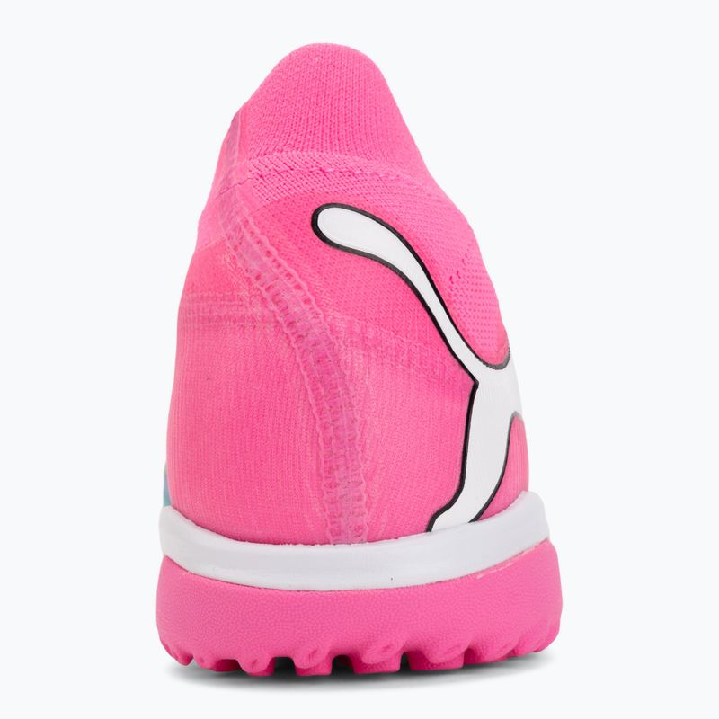 Kopačky PUMA Future 9 Match TT poison pink/puma white/sun stream/bright aqua/puma black 6