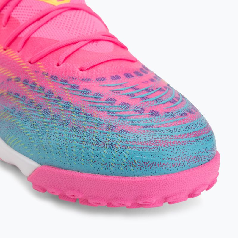 Kopačky PUMA Future 9 Match TT poison pink/puma white/sun stream/bright aqua/puma black 7