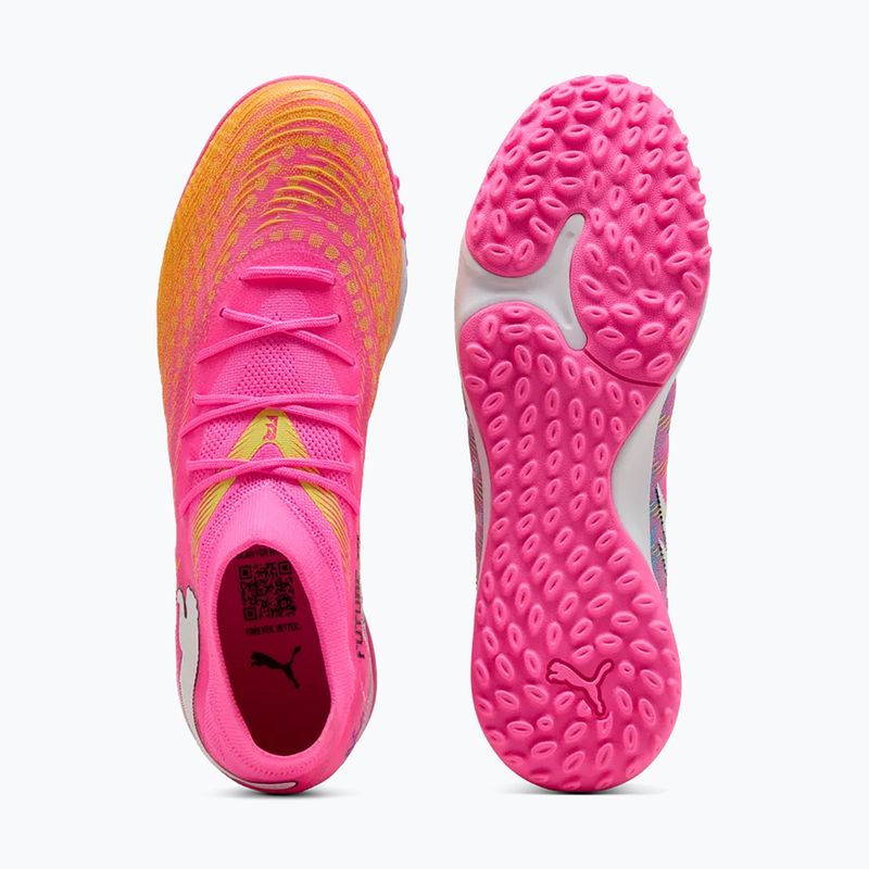Kopačky PUMA Future 9 Match TT poison pink/puma white/sun stream/bright aqua/puma black 5