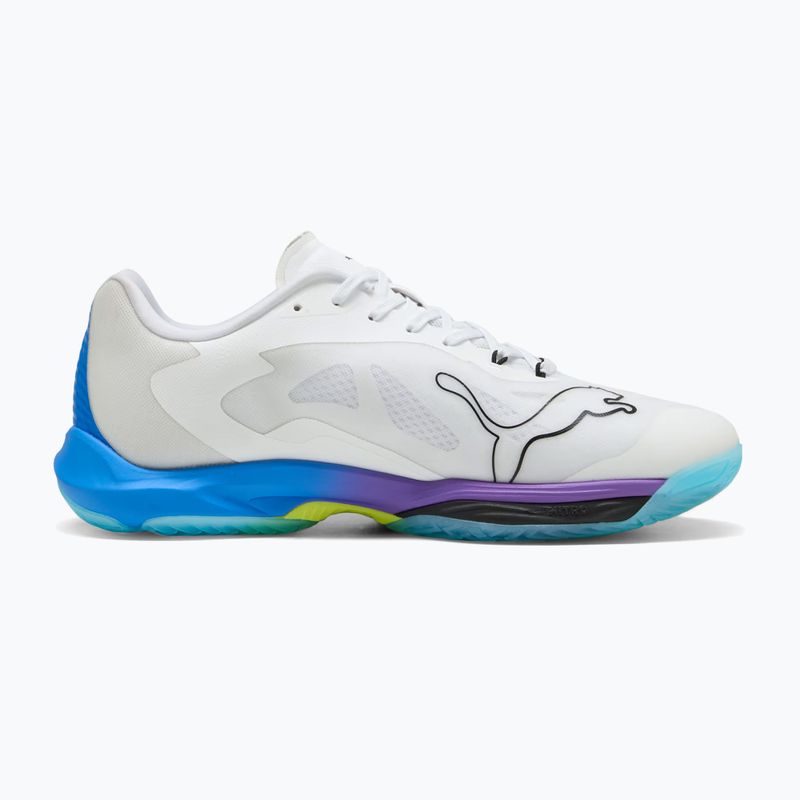 Boty na házenou PUMA Vantage Nitro Game On puma white/glowing red/ultra blue 9