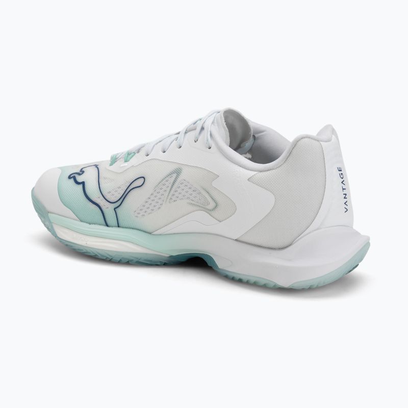 Dámské boty na házenou PUMA Vantage Nitro Game On Puma White/Baltic Blue/Fresh Water 3