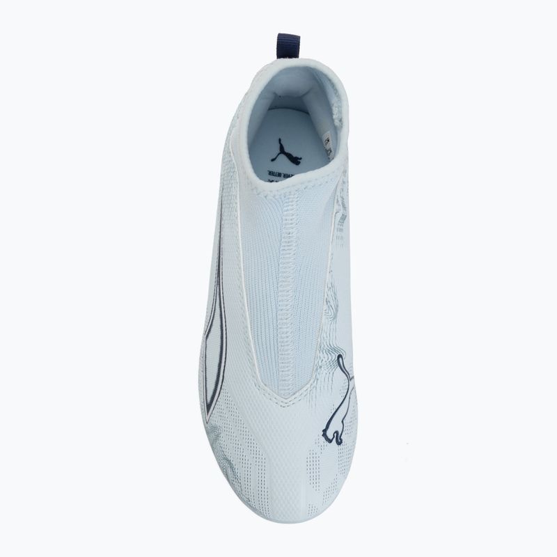 Dětské kopačky PUMA Ultra 6 Match+ LL FG/AG Jr icy blue/puma white/blue jewel 5