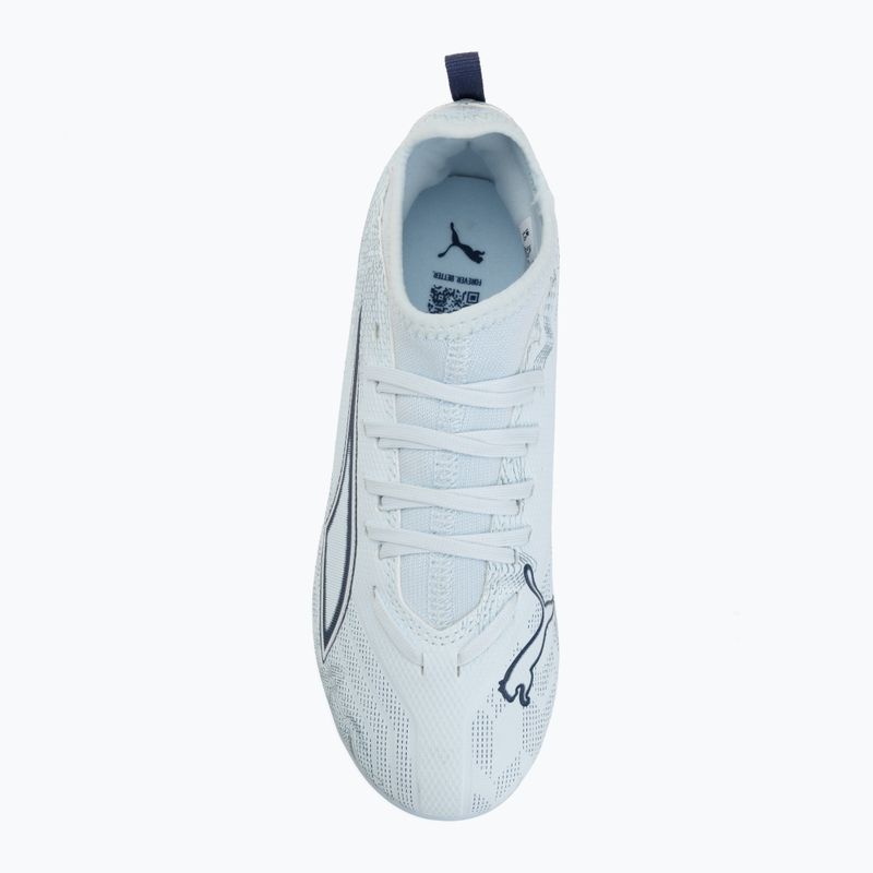Dětské kopačky PUMA Ultra 6 Match FG/AG Jr icy blue/puma white/blue jewel 5