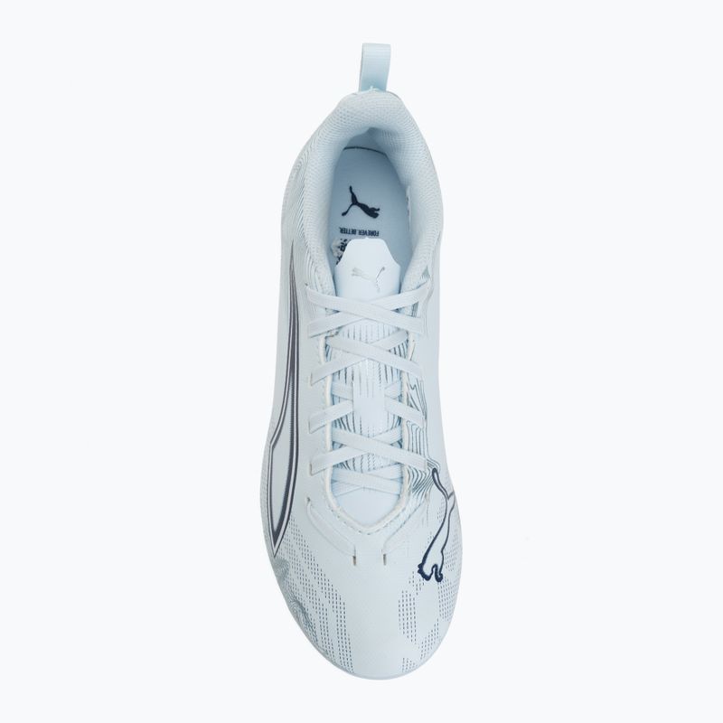 Dětské kopačky PUMA Ultra 6 Play FG/AG Jr icy blue/puma white/blue jewel 5