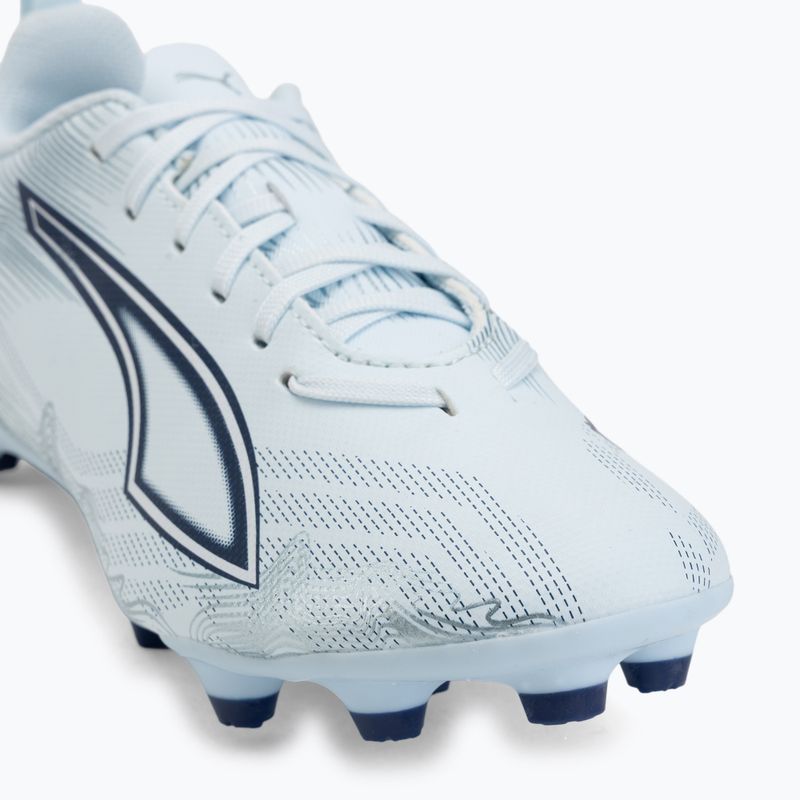 Dětské kopačky PUMA Ultra 6 Play FG/AG Jr icy blue/puma white/blue jewel 7
