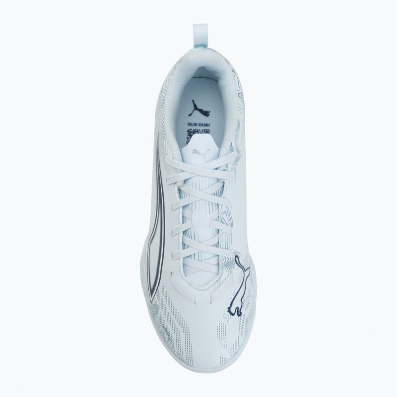 Dětské kopačky PUMA Ultra 6 Play It Jr icy blue/puma white/blue jewel 5