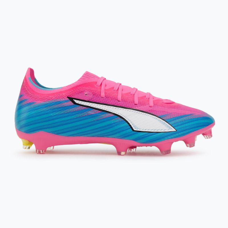 Kopačky PUMA Ultra 6 Match FG/AG poison pink/puma white/sun stream/bright aqua/puma black 2
