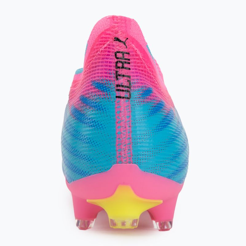 Kopačky PUMA Ultra 6 Match FG/AG poison pink/puma white/sun stream/bright aqua/puma black 6