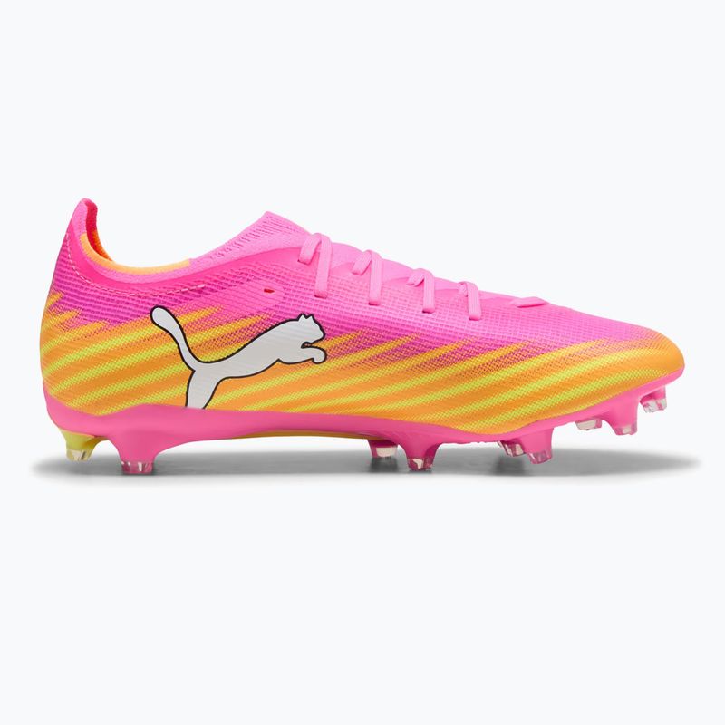 Kopačky PUMA Ultra 6 Match FG/AG poison pink/puma white/sun stream/bright aqua/puma black 2