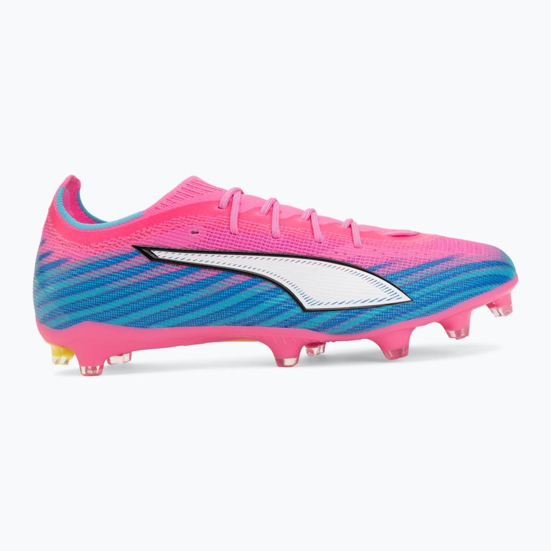 Kopačky PUMA Ultra 6 Pro FG/AG poison pink/puma white/sunstream/bright aqua/puma black 2