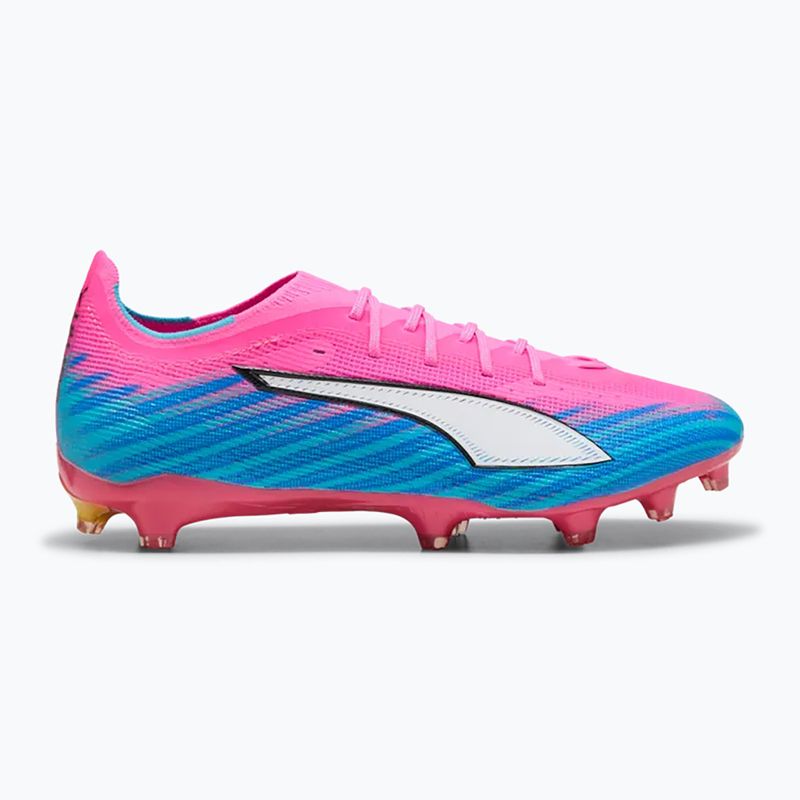 Kopačky PUMA Ultra 6 Pro FG/AG poison pink/puma white/sunstream/bright aqua/puma black 3