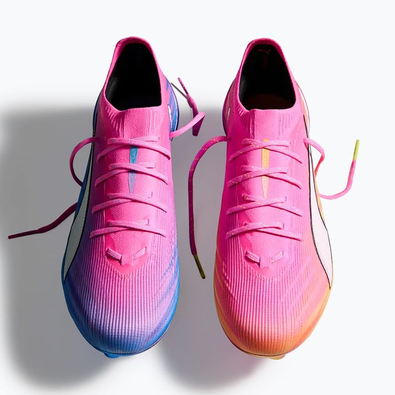 Kopačky PUMA Ultra 6 Ultimate FG poison pink/puma wht/sun stream/bright aqua/puma blk 6