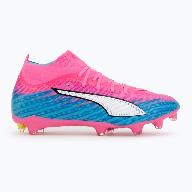 Kopačky PUMA Ultra 6 Match + FG/AG poison pink/puma wht/sun stream/bright aqua/puma blk 2