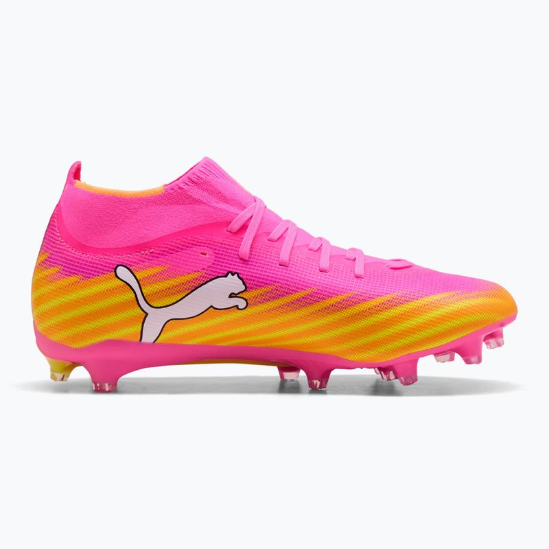 Kopačky PUMA Ultra 6 Match + FG/AG poison pink/puma wht/sun stream/bright aqua/puma blk 2