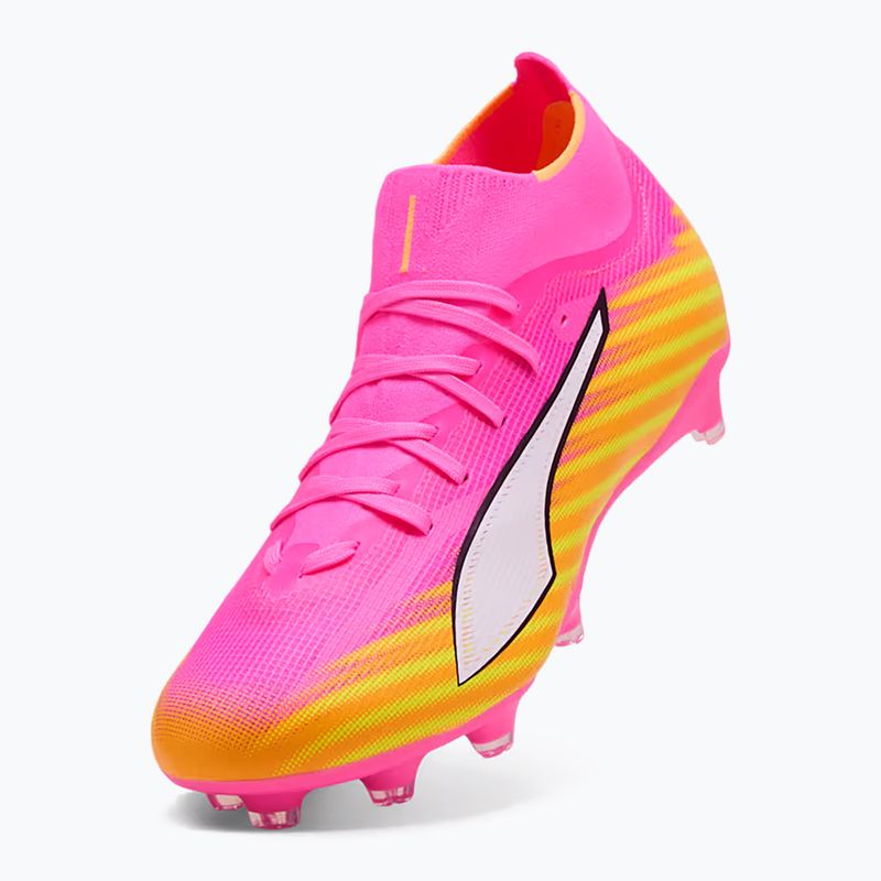 Kopačky PUMA Ultra 6 Match + FG/AG poison pink/puma wht/sun stream/bright aqua/puma blk 3