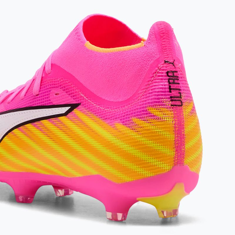 Kopačky PUMA Ultra 6 Match + FG/AG poison pink/puma wht/sun stream/bright aqua/puma blk 6