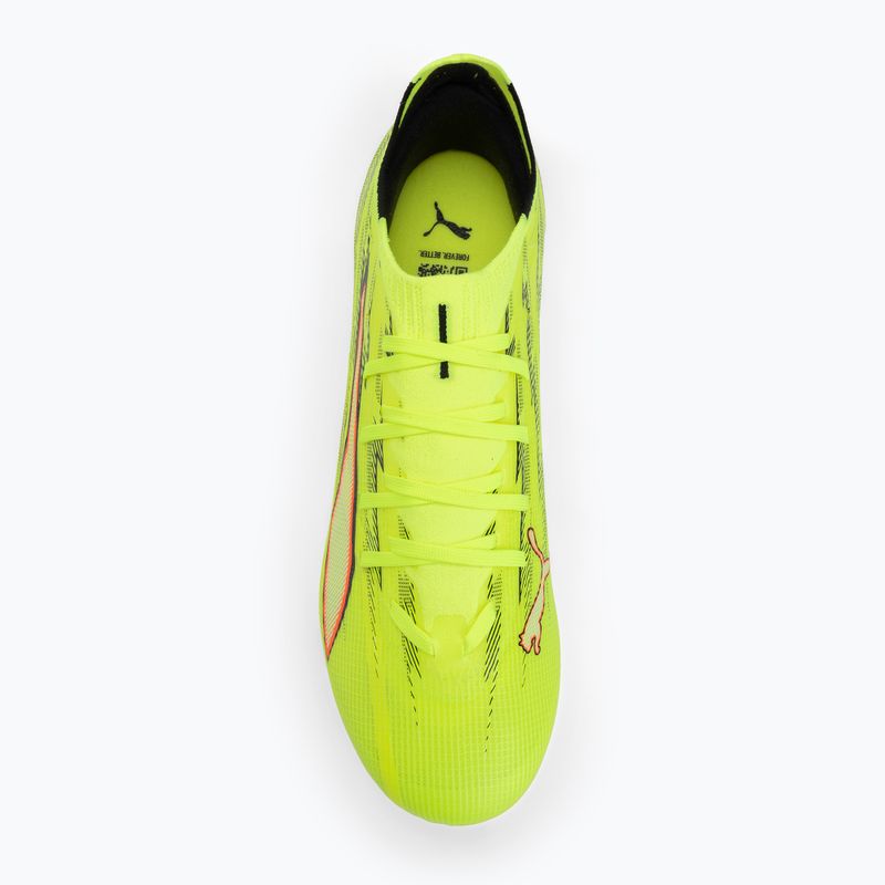 Kopačky PUMA Ultra 6 Match FG/AG yellow alert/puma black/glowing red/lime squeeze 5