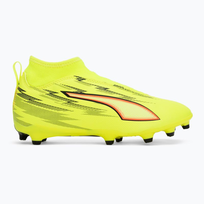Dětské kopačky PUMA Ultra 6 Match+ LL FG/AG Jr yellow alert/puma black/glowing red/lime squeeze 2