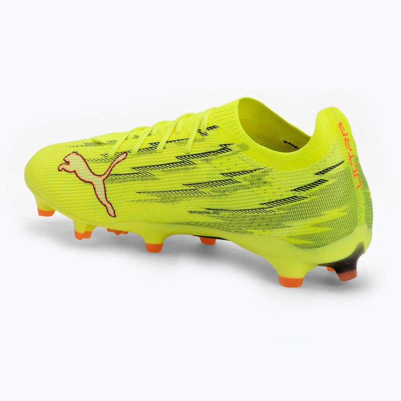 Fotbalové kopačky PUMA Ultra 6 Pro FG/AG yellow alert/puma black/glowing red/lime squeeze 3