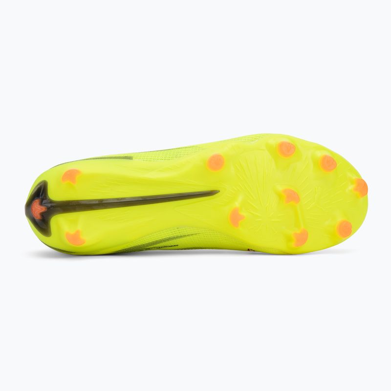 Kopačky PUMA Ultra 6 Pro Jr FG/AG yellow alert/puma black/glowing red/lime squeeze 4