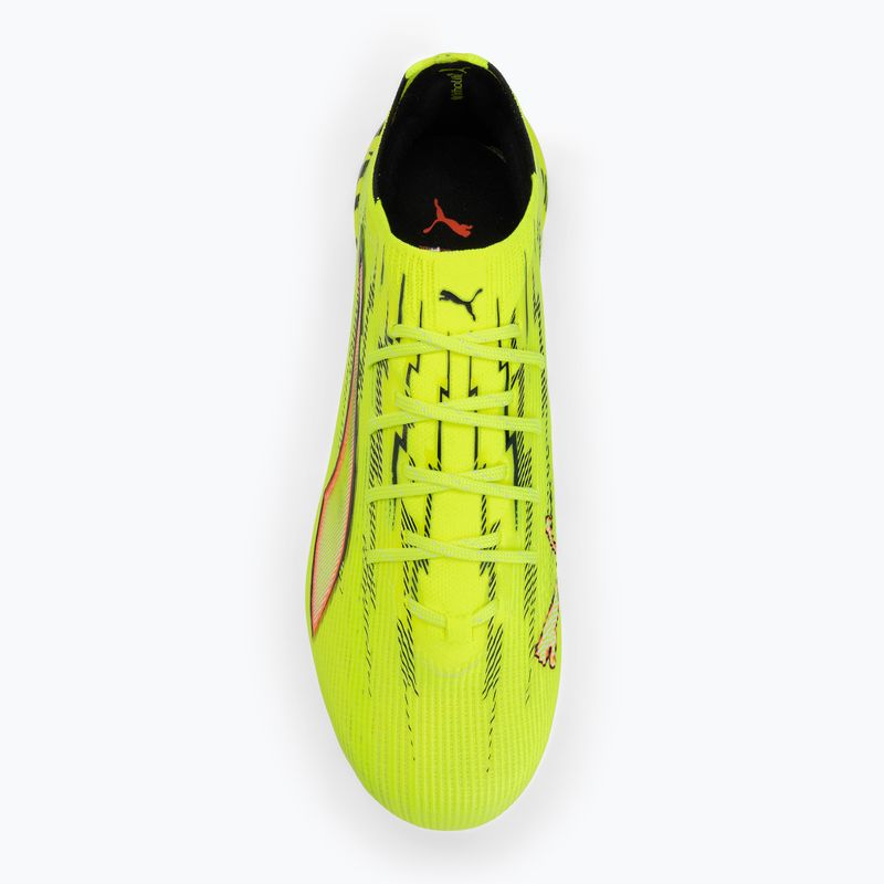 Kopačky PUMA Ultra 6 Ultimate FG Yellow Alert/Puma Black/Glowing Red/Lime Squeeze 5