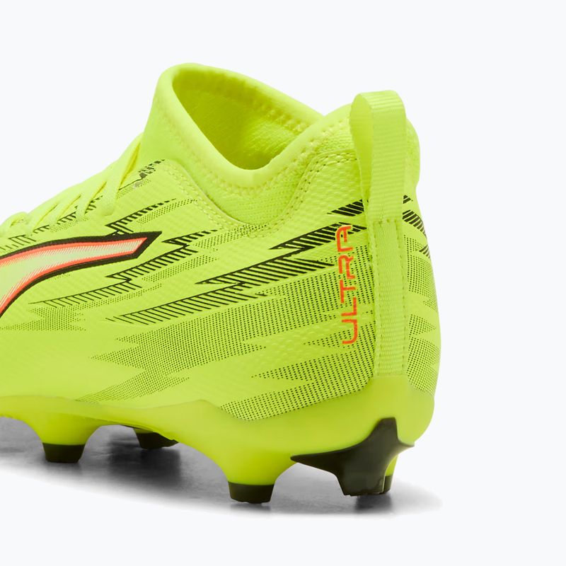 Dětské kopačky PUMA Ultra 6 Match FG/AG Jr yellow alert/puma black/glowing red/lime squeeze 8