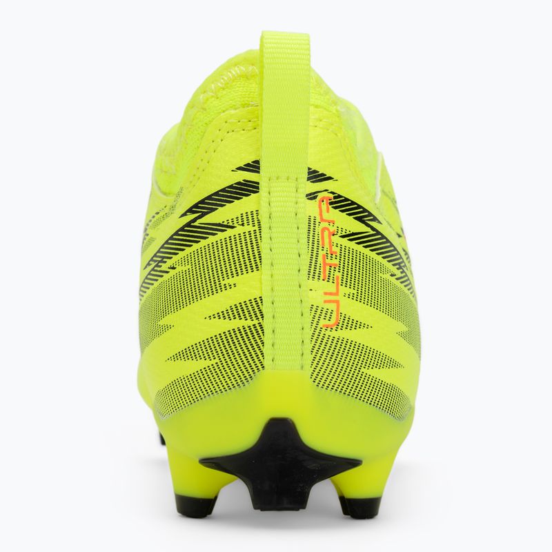 Dětské kopačky PUMA Ultra 6 Match FG/AG Jr yellow alert/puma black/glowing red/lime squeeze 6