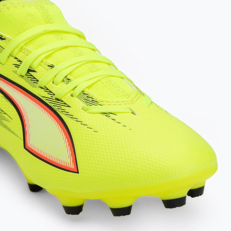 Dětské kopačky PUMA Ultra 6 Match FG/AG Jr yellow alert/puma black/glowing red/lime squeeze 7