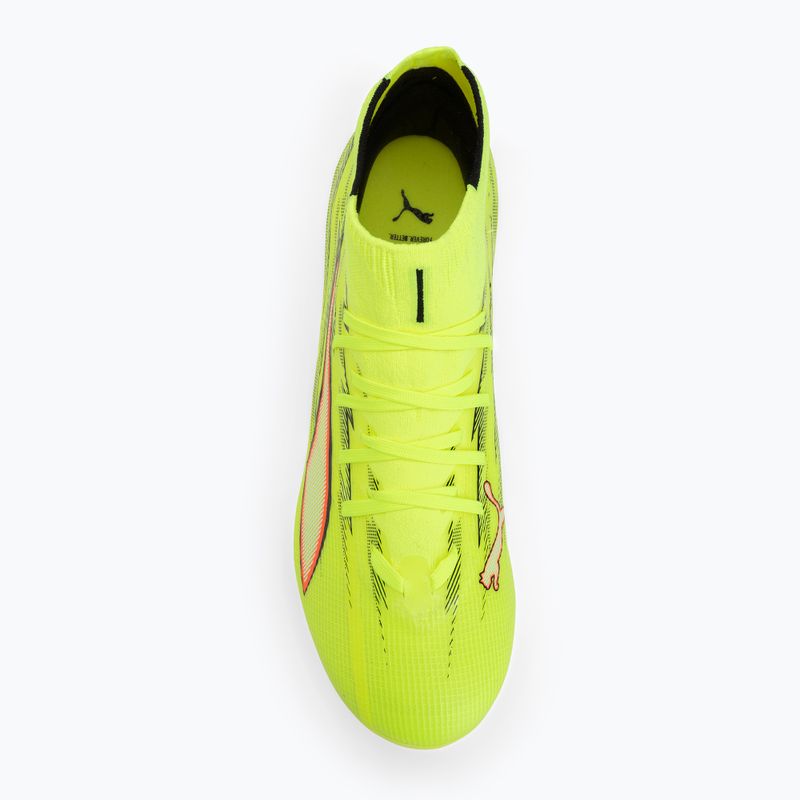 Kopačky PUMA Ultra 6 Match + FG/AG yellow alert/puma black/glowing red/lime squeeze 5