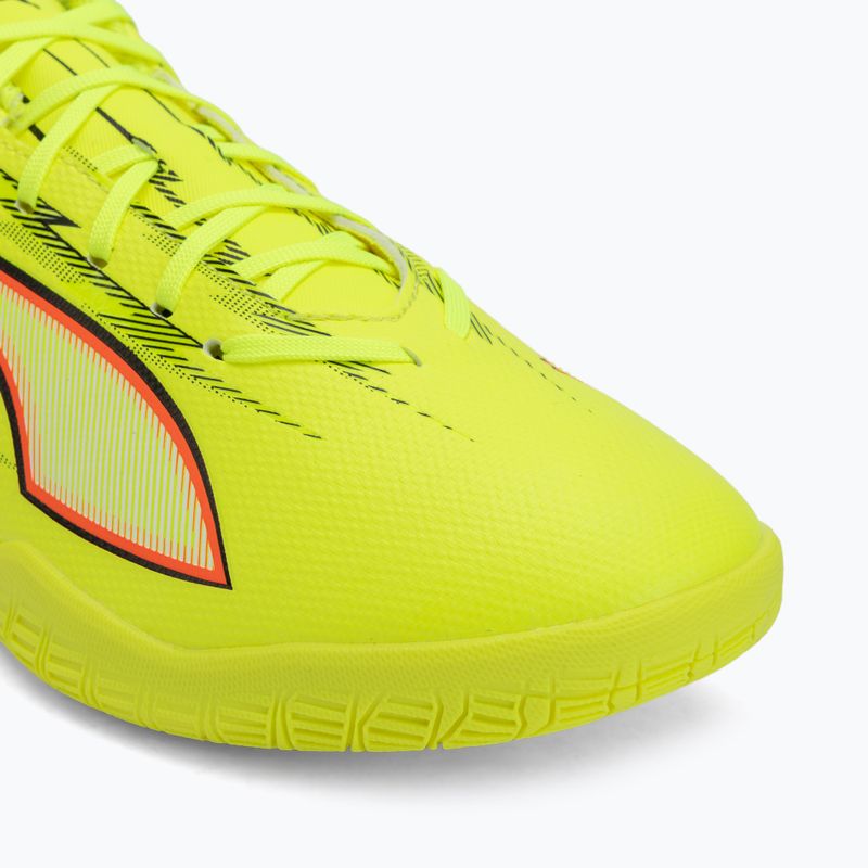 Kopačky PUMA Ultra 6 Play IT yellow alert/puma black/glowing red/lime squeeze 7