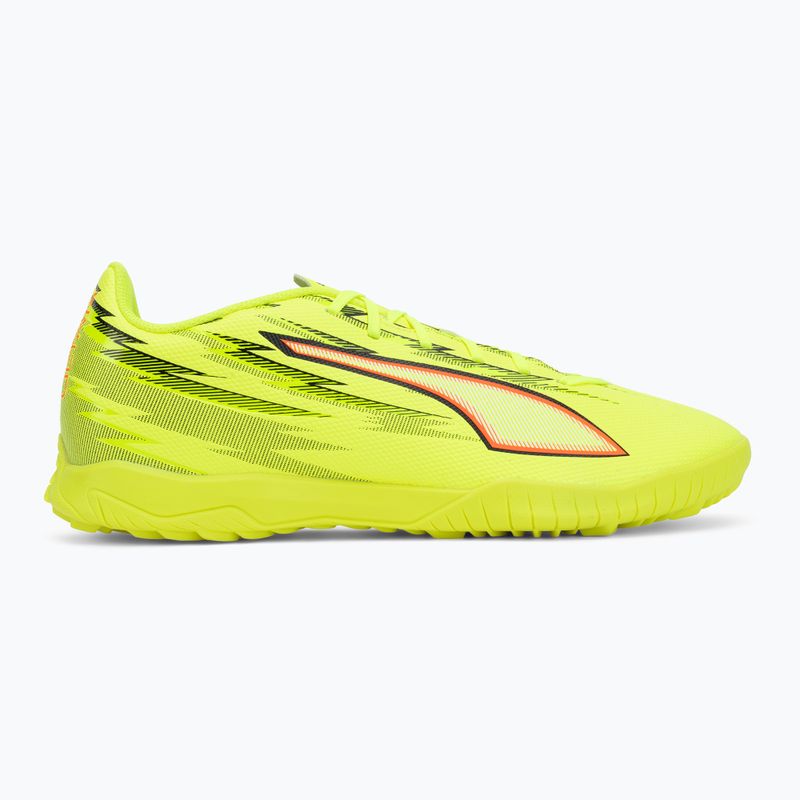 Kopačky PUMA Ultra 6 Play TT yellow alert/puma black/glowing red/lime squeeze 2