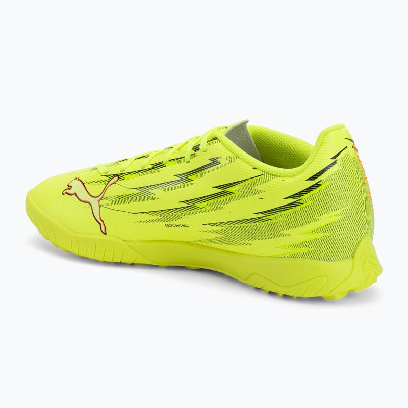 Kopačky PUMA Ultra 6 Play TT yellow alert/puma black/glowing red/lime squeeze 3