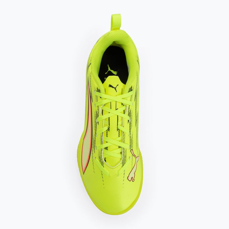 Dětské  kopačky PUMA Ultra 6 Play TT Jr yellow alert/puma black/glowing red/lime squeeze 5