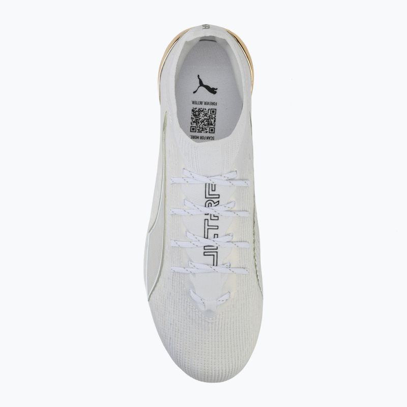 Kopačky PUMA Ultra 6 Ultimate FG puma white/metallic gold/puma black 5