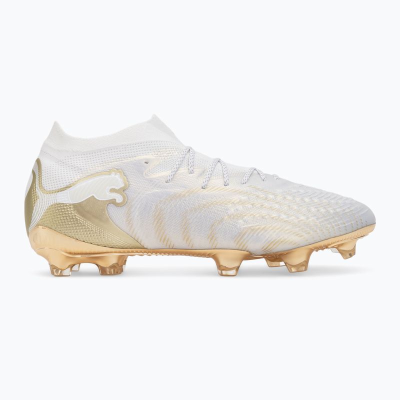 Kopačky PUMA Future 9 Ultimate FG puma white/metallic gold 2